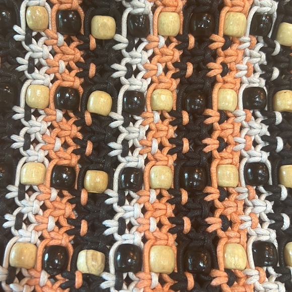 America and Beyond beaded woven bag - Picture 2 of 6